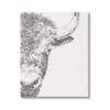 Stupell Industries Rural Bison Animal Drawing Detailed Graphite Wildlife Canvas Wall Art, Design By Ethan Harper view 1