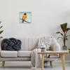 Stupell Industries Detailed Oriole Bird Portrait Perched Wildlife Animal Framed Wall Art, Design by Alpenglow Workshop view 2
