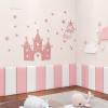 Anti-Collision Wall Padding for Kids Playroom, Upholstered Wall Mounted Headboard, Waterproof Soundproof Peel and Stick Headboards for Bedroom, Kindergarten, Baby Protector Wall Panels Light Grey view 3
