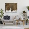 Stupell Industries Wild Forest Animals Gathered Amidst Snowy Trees Canvas Wall Art, Design By Carrie Ann Grippo-Pike view 3