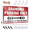 Bar Posters Grandma Parking Only Tin Sign Gifts For Home Decor Adult Signs For Man Cave (Size : 20X30CM) view 1
