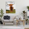 Stupell Industries Highland Cattle Long Horns Grazing Farm Ranch Canvas Wall Art, Design By James Dobson view 3