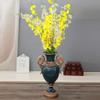 Elegant Large Flower Vases Table Centerpiece for Kitchen Dining Living Room Home Decor, European RetroTall Big Resin Flowers Chinese Vases for Bedroom Decorations, Christmas Wedding Gift 16in9.8in view 3