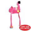 Beistle Unisex Plush Pink Flamingo Hat  Animal Party Supplies, Beach Accessories, Hawaiian Luau Themed Headwear, Photo Booth Caps, Halloween Costume Dress Up view 3