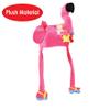 Beistle Unisex Plush Pink Flamingo Hat  Animal Party Supplies, Beach Accessories, Hawaiian Luau Themed Headwear, Photo Booth Caps, Halloween Costume Dress Up view 4