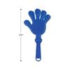 Beistle Blue Hand Clappers  12 Pack, Plastic Hand Clapper Noisemakers for Celebrations, Events, Sports Teams, Rallies, & Group Activities, 7" view 2