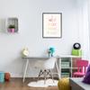 Stupell Industries Make Some Magic Unicorn Horn Flower Blossoms Framed Wall Art, Design By Victoria Barnes view 2