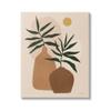 Stupell Industries Potted Plant Vases Cutout Abstract Botanical Shapes Canvas Wall Art, Design By Rachel Nieman view 1