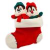 Disney Store Unisex-Children Chip 'n Dale Plush in Holiday Stocking view 1