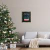 Stupell Industries Let It Snow Seasonal Winter Globe Candy Cane Text Floating Framed Wall Art, Design By Dominika Godette view 3