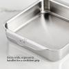 Hestan Provisions OvenBond  8" x 8" Stainless Steel Square Baker Pan view 4