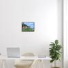 Stupell Industries Seaside House American Flag Peaceful Coastal Home Framed Wall Art, Design By Tom Mielko view 2