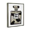 Stupell Industries Basic Bi*** Perfume Bottle Chic Upscale Fashion Floating Framed Wall Art, Design By Amelia Noyes view 2