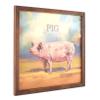 Framed Wall Art by Bonnie Mohr - Piper the Pig view 2