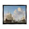 Stupell Industries Dutch Ships at Sea Willem van de Velde Classic Painting Floating Framed Wall Art, Design By one1000paintings view 1