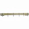 Enclume Handcrafted 24" Utensil Bar, 6 Hooks, Brass Wall Rack view 2
