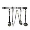 Enclume Handcrafted 24" Easy Mount, 6 Hooks, Stainless Steel Wall Rack view 3