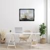 Stupell Industries Ships before the Shore Willem van de Velde Classic Painting Floating Framed Wall Art, Design By one1000paintings view 3