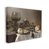 Stupell Industries Still Life with Herring Wine and Bread Pieter Claesz Painting Canvas Wall Art, Design By one1000paintings view 2