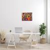 Stupell Industries Modern Circle Shapes Aligned Abstract Swirl Pattern Canvas Wall Art, Design By Wassily Kandinsky view 3