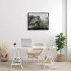 Stupell Industries Classic Countryside House Painting Roaming Farm Animals Floating Framed Wall Art, Design By Daphne Polselli view 3