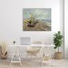 Stupell Industries Fishing Boats on Beach Saintes Maries Vincent van Gogh Painting Canvas Wall Art, Design By one1000paintings view 3