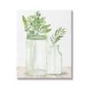 Stupell Industries Country Plant Leaves Rustic Glass Jars Arrangement Canvas Wall Art, Design by Kim Allen view 1