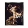 Stupell Industries Cupid as Victor Caravaggio Classic Painting Nude Portrait Floating Framed Wall Art, Design By one1000paintings view 1