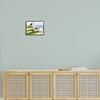 Stupell Industries Quaint Seaside Cottages Overlooking Vast Ocean Landscape Framed Wall Art, Design By Tina Finn view 2