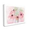 Stupell Industries Delicate Pink Flower Blossoms Bouquet Doily Vase Canvas Wall Art, Design By unknown view 2