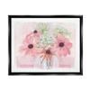Stupell Industries Delicate Pink Flower Blossoms Bouquet Doily Vase Floating Framed Wall Art, Design By unknown view 1