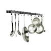 Enclume Handcrafted 36" Easy Mount, 6 Hooks, Hammered Steel Wall Rack view 2