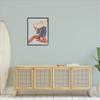 Stupell Industries Woman Obscured By Sun Hat Summer Beach Portrait Framed Wall Art, Design By Amelia Noyes view 2