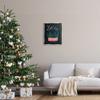 Stupell Industries Let It Snow Seasonal Winter Globe Candy Cane Text Floating Framed Wall Art, Design By Dominika Godette view 3