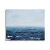 Stupell Industries Choppy Ocean Water Waves Foggy Nautical Horizon Canvas Wall Art, Design By Michael Willett view 1