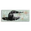 Stupell Industries Night Cap Absinth Weathered Witch Hat Vintage Sign Canvas Wall Art, Design by Daphne Polselli view 1