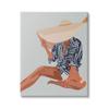 Stupell Industries Woman Obscured By Sun Hat Summer Beach Portrait Canvas Wall Art, Design By Amelia Noyes view 1