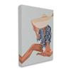 Stupell Industries Woman Obscured By Sun Hat Summer Beach Portrait Canvas Wall Art, Design By Amelia Noyes view 2