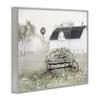 Vintage Flower Wagon Farmhouse Charm, 24 x 30 Inch Framed Gicle Print view 2