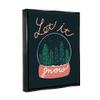 Stupell Industries Let It Snow Seasonal Winter Globe Candy Cane Text Floating Framed Wall Art, Design By Dominika Godette view 2
