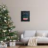 Stupell Industries Let It Snow Seasonal Winter Globe Candy Cane Text Floating Framed Wall Art, Design By Dominika Godette view 3