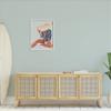 Stupell Industries Woman Obscured By Sun Hat Summer Beach Portrait Framed Wall Art, Design By Amelia Noyes view 2