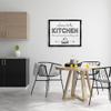 Stupell Industries Welcome to Kitchen Fresh Baked Pie Rustic Phrase Floating Framed Wall Art, Design By Mollie B. view 3