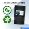 trash smell buster Outdoor Trash Can Cover Odor Eliminating Bag with Elastic Band Lemon Scented Durable 64 Gallon 3 Pack view 2