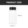 CALLARON 20pcs Plastic Juice Bottles Multi-function Cold Drink Storage for Juice More -leak Design for School Work Outdoor Use view 2
