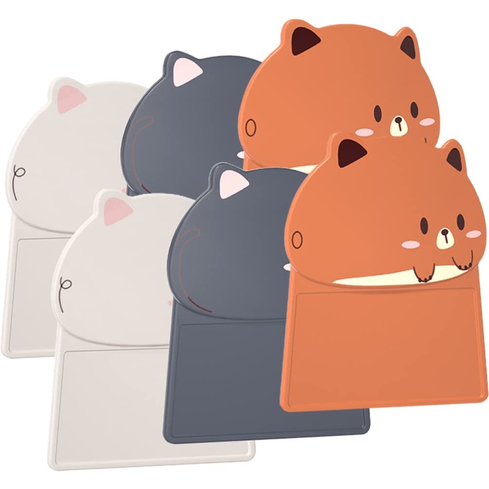 Zerodeko 1set Lovely Cartoon Animal Toilet Lid Lifter of Touchless Toilet Seat Handles for Home Hotel Use Keeps Hands Clean and for Family Bathrooms