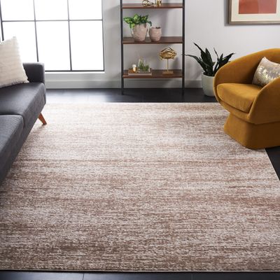 SAFAVIEH Area Rug 8x10 - Shivan Collection - Large - Beige & Light Beige, Modern Design, Non-Shedding & Easy Cleaning, Ideal for Living Room, Bedroom, Office, Dining Space (SHV144B)