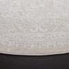 SAFAVIEH Area Rug 8' Round - Reflection Collection - Large - Cream & Ivory, Non-Shedding & Easy Cleaning, Ideal for Living Room, Bedroom (RFT664D) view 3