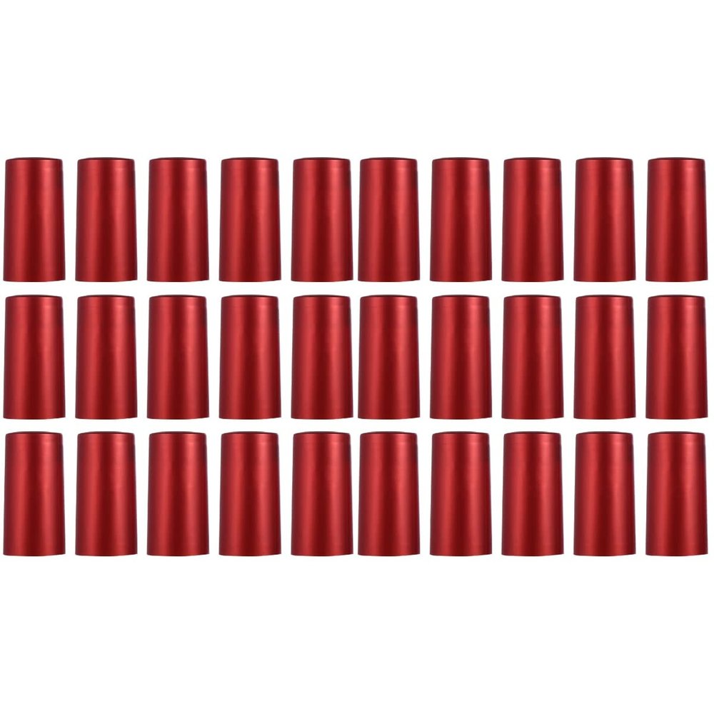 Gadpiparty 200pcs Heat Shrink Film Sealing Caps for Wine Bottles Tear-off Flexible High-class for Homebrew and Wine Storage Cover Film
