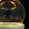 Sewroro Glass Display Dome Cloche with Wooden Base Clear Craft Snow Globes Keepsake Display Globe with Light for Xmas DIY Crafts Birthday Holiday Office Halloween Home Decoration 13cm view 2